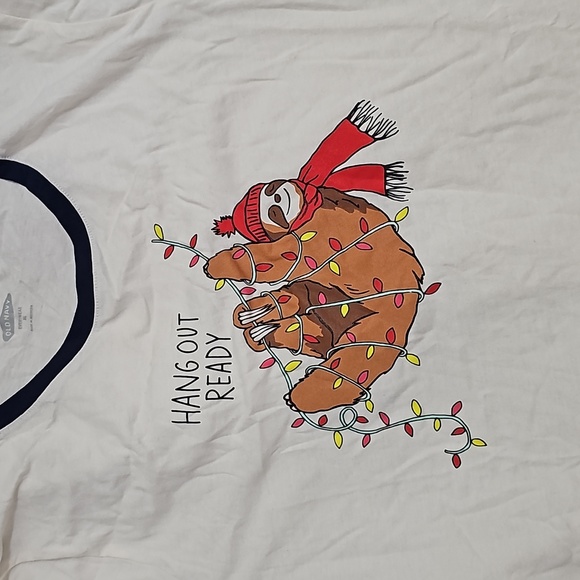 NWT XL OLD NAVY CHRISTMAS SLOTH - Picture 2 of 4